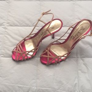 Vero cuoio pink heels